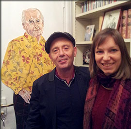 Jacques Gay et Eva Slongo chez Grappelli