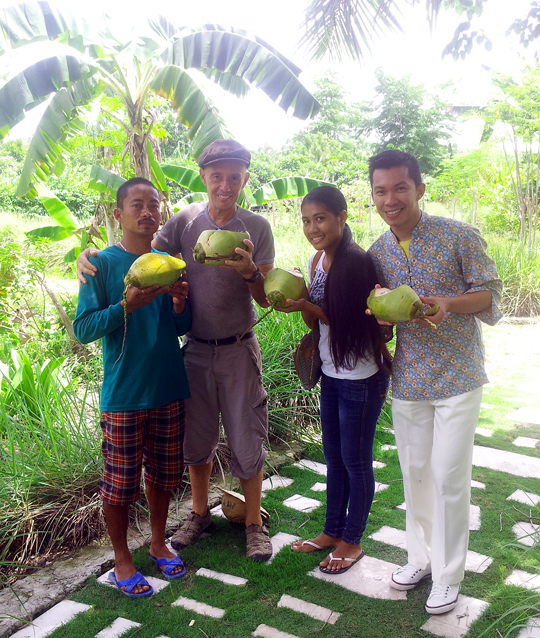 Badian Resort noix de coco fraiche
