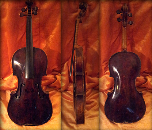 violon italien tres ancien non identifié