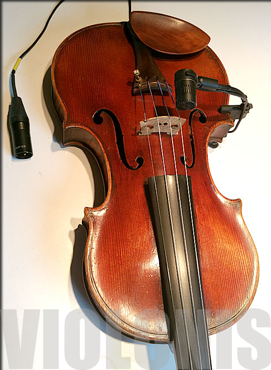 micro DPA 4011 violon