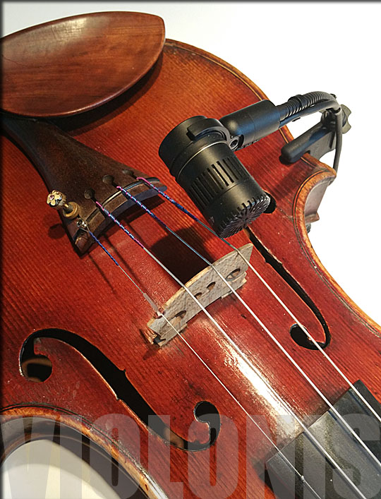 Micro DPA 4011 pour violon