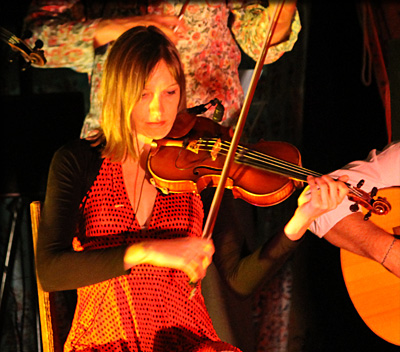 Eva Slongo en concert au Festival jazzaparc 2013