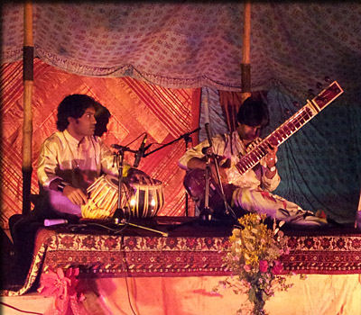 festival Jazzaparc Mohasin Khan et Gopal Das