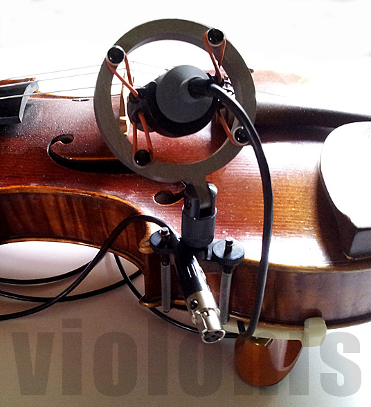 icro schoeps MK22 et violon de Francesco Gobetti
