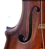 violon de Gobetti ouie datée environ 1714, 1715 