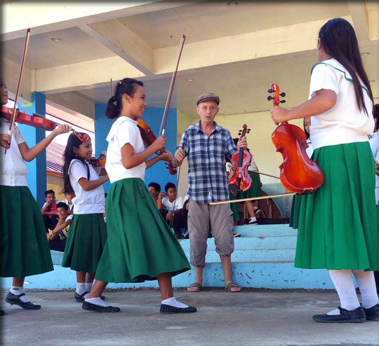 ecole française de violon aux Philippines