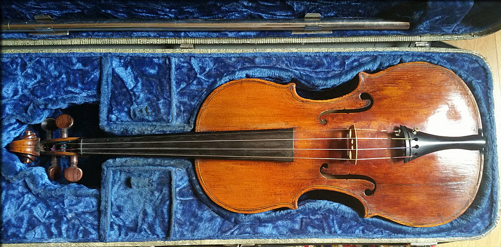 violon Testore - valise