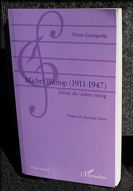 Livre Michel Warlop génie du violon swing 
